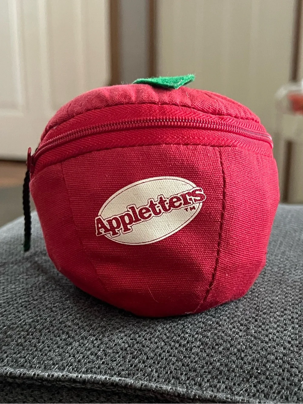 Appletters Red Apple Pouch